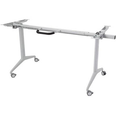 RAPIDLINE FLIP TOP TABLE BASE MECHANISM 1800 X 900MM PRECIOUS SILVER