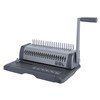 DELI MANUAL BINDING MACHINE PLASTIC COMB GREY