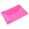 DELI DOCULOPE WALLET BUTTON CLOSURE PP A4 RED
