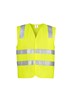 SYZMIK HI VIS SAFETY VEST WITH REFLECTIVE TAPE  YELLOW  SIZE 2XL