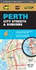 PERTH CITY STREETS AND SUBURBS WALL MAP 9th Edition
