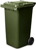 240L WHEELIE BIN WITH LID  GREEN