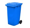 240L WHEELIE BIN WITH LID  BLUE