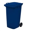 240L WHEELIE BIN WITH LID  DARK BLUE