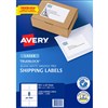 AVERY 959006 L7165 TRUEBLOCK SHIPPING LABEL LASER 8UP WHITE PACK 100