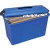 CRYSTALFILE CARRY CASE BLUE WITH BLACK TRIM