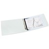 MARBIG INSERT RING BINDER PVC LANDSCAPE 3D 32MM A3 WHITE