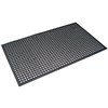 MATTEK SAFETY CUSHION MAT 600 X 900MM BLACK