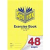 SPIRAX 100 EXERCISE BOOK 8MM RULED 70GSM A4 48 PAGE