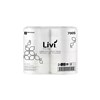 LIVI BASICS 7005 JUMBO ROLL TISSUE TOILET 1PLY 500M CARTON 8