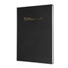 COLLINS 24M4P99 FINANCIAL YEAR DIARY 2 DAYS TO PAGE A4 BLACK