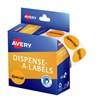 AVERY 937312 MESSAGE LABELS SPECIAL 24MM ORANGE PACK 500