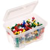 ESSELTE PUSH PINS ASSORTED PACK 200