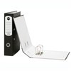 MARBIG LEVER ARCH FILE REINFORCED SPINE 75MM A4 MOTTLE BLACK
