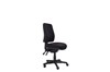 BURO ROMA TASK CHAIR HIGH BACK 3LEVER SEAT SLIDE JETT FABRIC BLACK