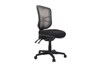 BURO METRO TASK CHAIR MEDIUM MESH BACK SEAT SLIDE 3LEVER BLACK NYLON BASE