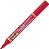 PENTEL N850 PERMANENT MARKER BULLET 10MM RED