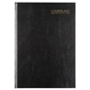 CUMBERLAND 41ECBK CASEBOUND DIARY DAY TO PAGE A4 BLACK  2027