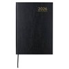 CUMBERLAND 47ECBK CASEBOUND DIARY WEEK TO VIEW A4 BLACK  2027