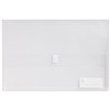 MARBIG POLYPICK DOCUMENT WALLET FOOLSCAP CLEAR
