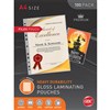 GBC FILEX LAMINATING POUCH 125 MICRON A4 CLEAR PACK 100