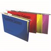 CRYSTALFILE COLOURS SUSPENSION FILES FOOLSCAP ASSORTED PACK 25