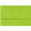 MARBIG SLIMPICK DOCUMENT WALLET FOOLSCAP GREEN