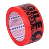 NACHI MESSAGE TAPE FRAGILE 48MM X 66M ORANGEBLACK