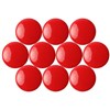 QUARTET MAGNETIC BUTTONS 20MM RED PACK 10