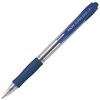 PILOT SUPER GRIP RETRACTABLE BALLPOINT PEN FINE 07MM BLUE