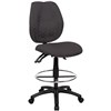 SABINA DRAFTING CHAIR HIGH BACK BLACK