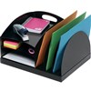 MARBIG DESKTOP ORGANISERS METAL 2 WAY BLACK