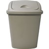 ITALPLAST HEAVY DUTY SWING TOP BIN 42 LITRE GREY