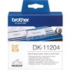 BROTHER DK11204 LABEL ROLL 17 X 54MM WHITE ROLL 400