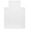 MARBIG ECONOMY CHAIRMAT PVC KEYHOLE LOW PILE CARPET 1140 X 1340MM
