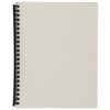 MARBIG DISPLAY BOOK REFILLABLE 20 POCKET A4 GREY