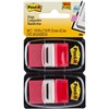 POSTIT 680RD2 FLAGS RED TWIN PACK 100