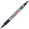 ARTLINE 041T DUAL NIB PERMANENT MARKER BULLET 0410MM BLACK