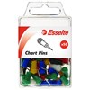 ESSELTE CHART PINS ASSORTED PACK 50