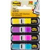 POSTIT 6834AB MINI INDEX FLAGS BRIGHT ASSORTED PACK 140