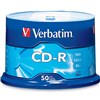 VERBATIM CDR 700MB 52X SPINDLE SILVER PACK 50
