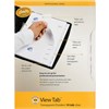 MARBIG PROFESSIONAL SERIES VIEWTAB DIVIDER PP 10TAB A4 CLEAR