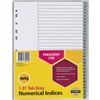 MARBIG INDEX DIVIDER PP 131 TAB A4 GREY