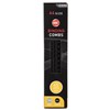 GBC PLASTIC BINDING COMB ROUND 21 LOOP 8MM A4 BLACK PACK 100