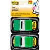 POSTIT 680GN2 FLAGS GREEN TWIN PACK 100