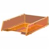 ITALPLAST MULTI FIT DOCUMENT TRAY A4 NEON ORANGE