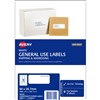 AVERY 938211 L7158 GENERAL USE LABEL LASERINKJET 30UP WHITE PACK 100