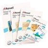 REXEL LAMINATING POUCH 125 MICRON A4 CLEAR PACK 25