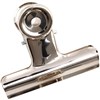 ESSELTE BULLDOG CLIP 75MM SILVER PACK 36