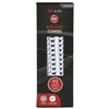 GBC PLASTIC BINDING COMB ROUND 21 LOOP 19MM A4 BLACK PACK 100